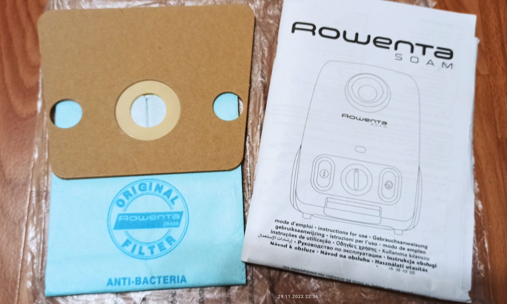 Продам новый фильтр мешок для пылесоса Rowenta