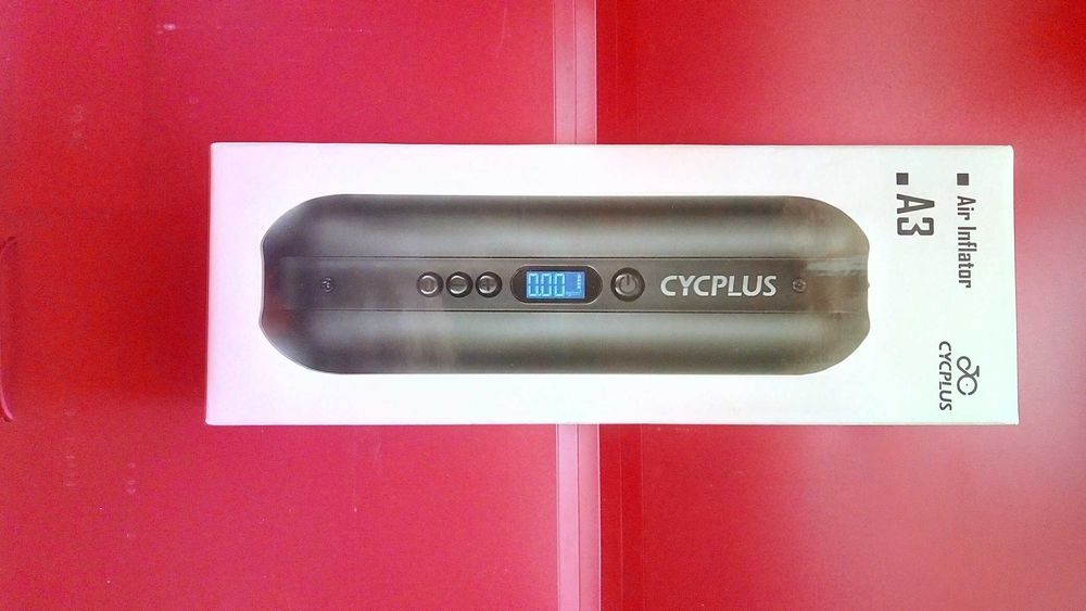 Портативний насос-компресор на АКБ з функцією павербанк