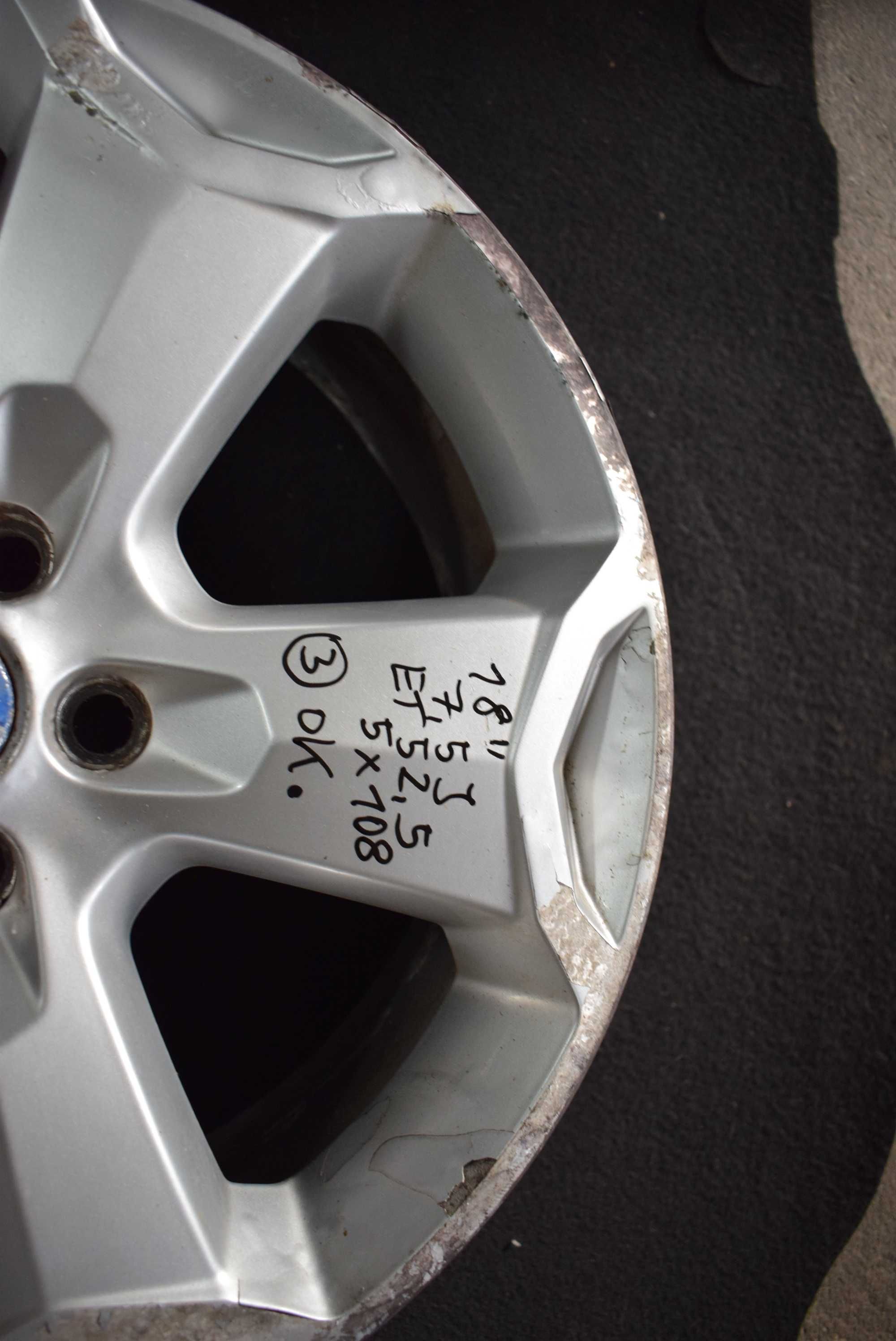 Aluminiowa felga 18'' Ford Kuga Mondeo S-max 5x108 alufelga