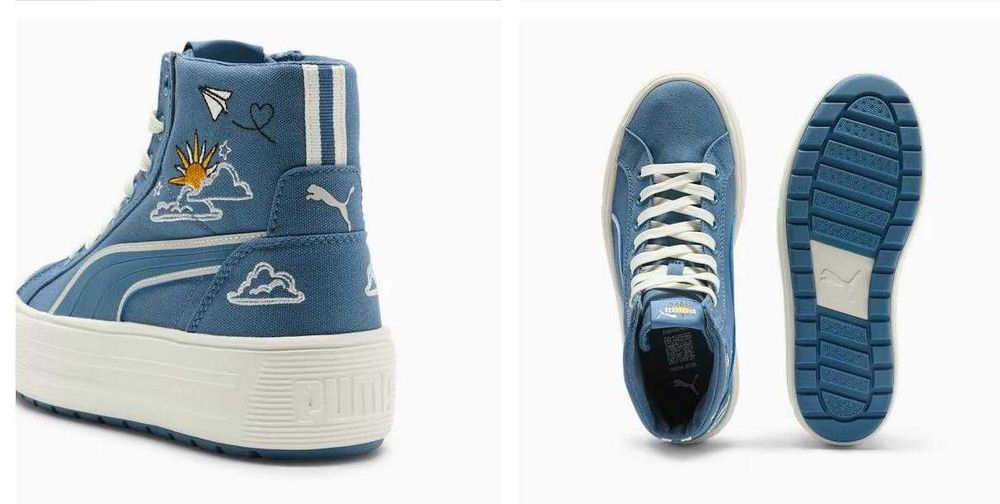 Нові жіночі хайтопи Puma Kaia 2.0 Novelty Mid Top Sneakers розмір 9 US