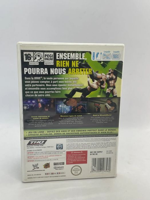 WWE Smackdown vs Raw 2009 Nintendo Wii Po Angielsku