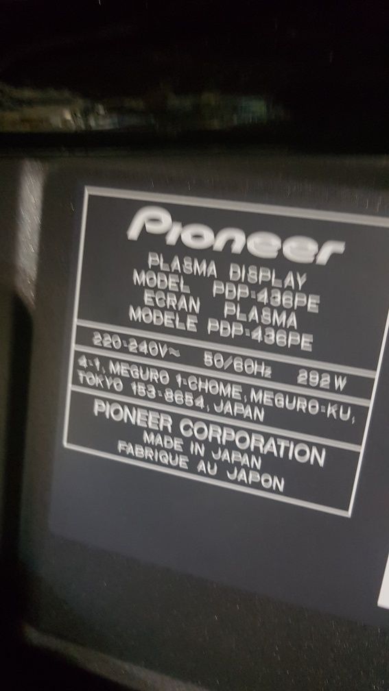 Pioneer telewizor