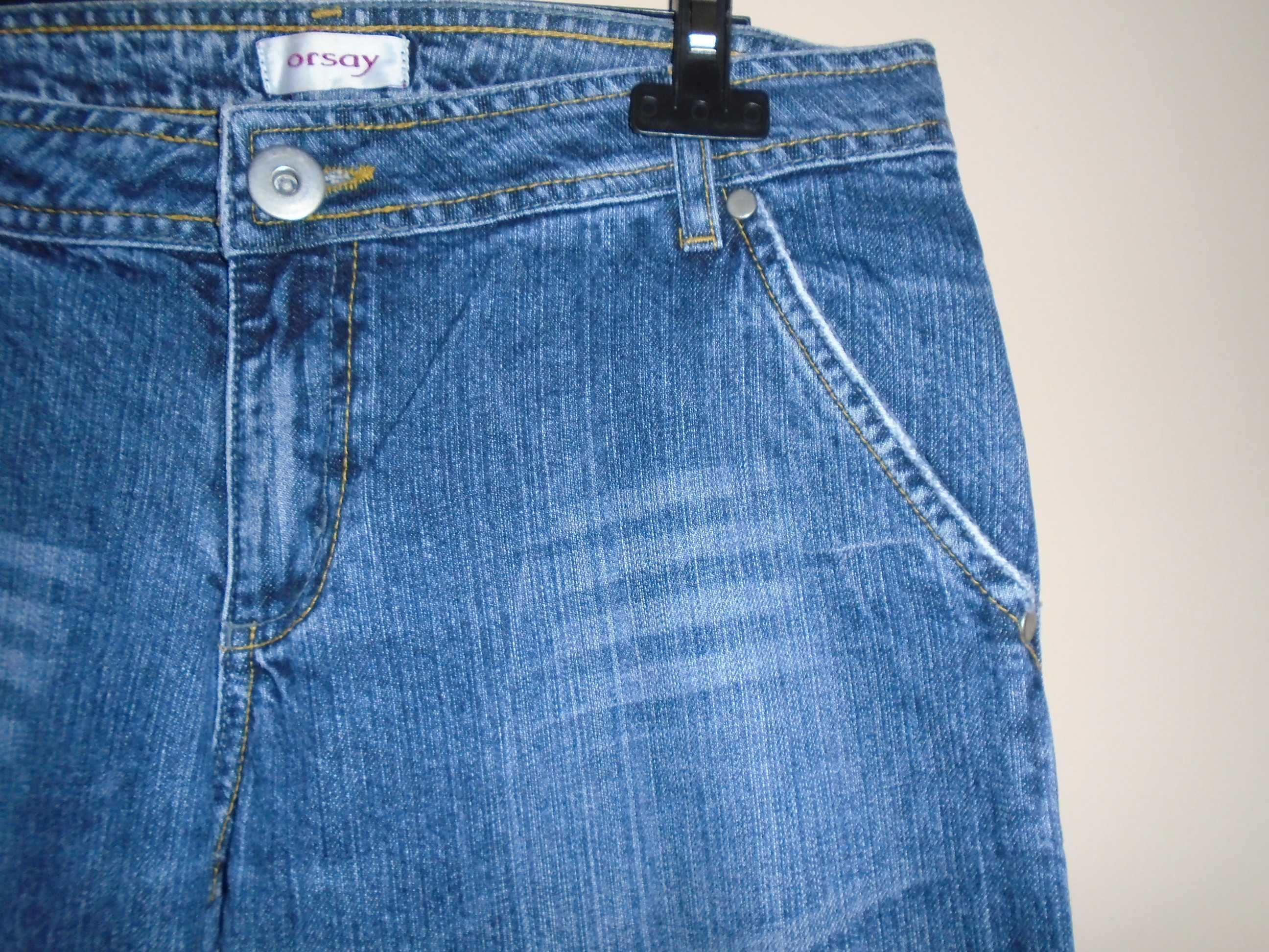 Spodnie damskie dzwony rozm. M, jeans, ORSAY