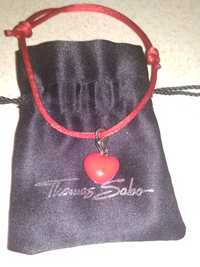 Красная нить, браслет,шелк, серебро 925, Thomas Sabo