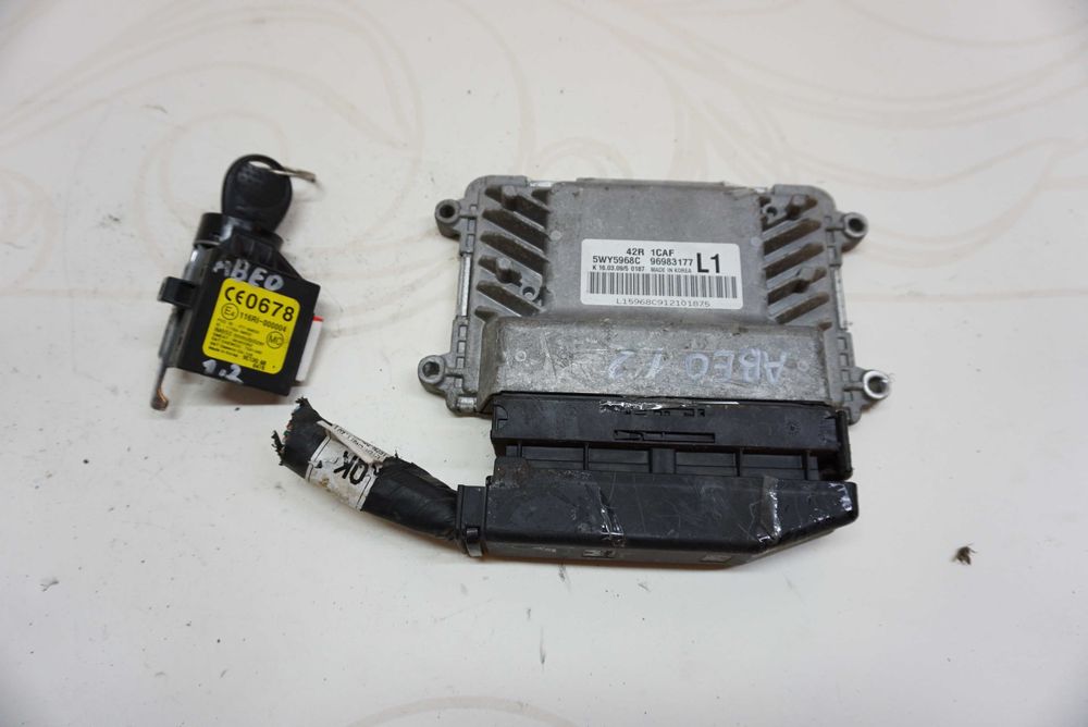 Блок управління двигуном ЕБУ(мозги)ChevroletAveo\АвеоТ250\255 1.2\16кл