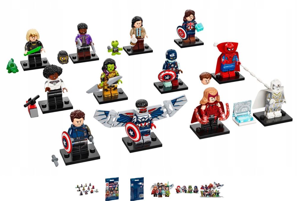 LEGO 71031 LEGO® Minifigures Marvel Studios - cały komplet 12  +gra