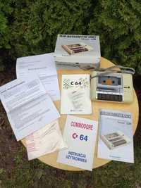 Commodore 1530 data cassette unin C2N C64 pełen komplet 92 r.