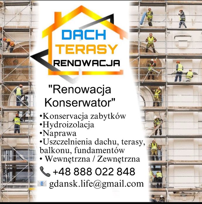 Renowacja Remont Naprawa Hydroizolacja Podłączanie Wymiana