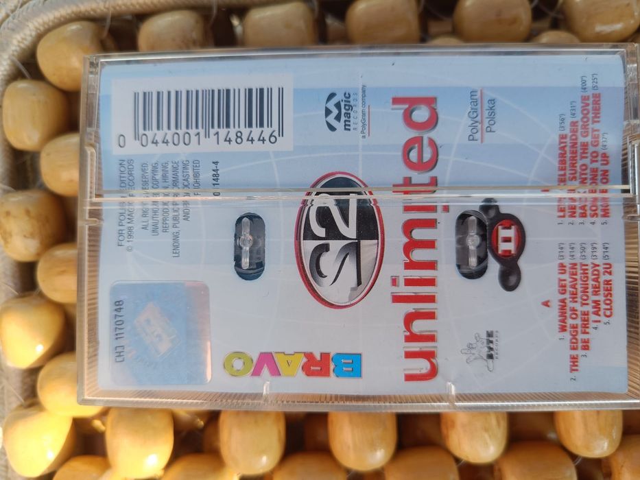 Kaseta 2 Unlimited – II (1998, Magic Records Polska, oryginał)