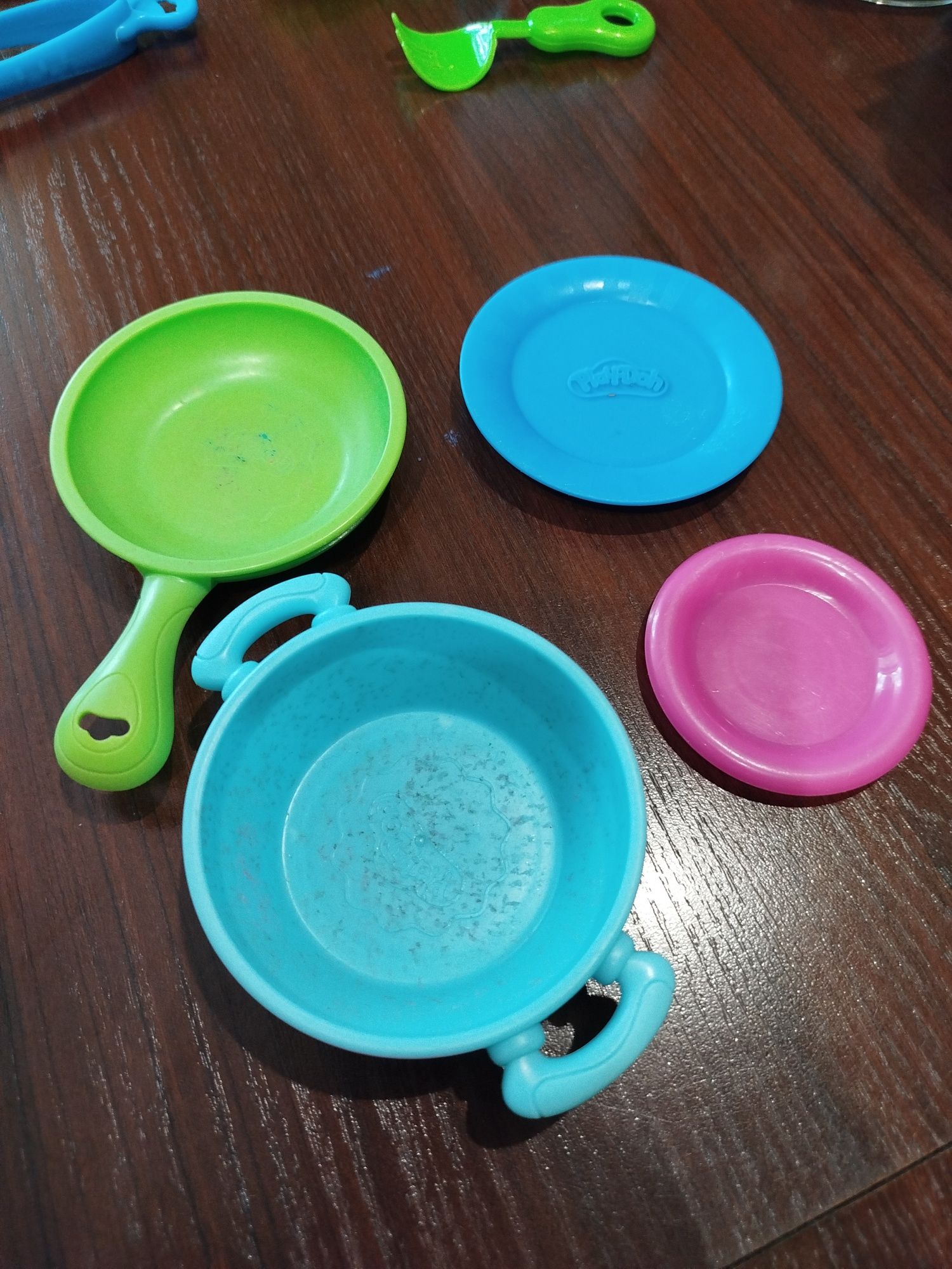 Play doh dentysta i przybory z kuchenką