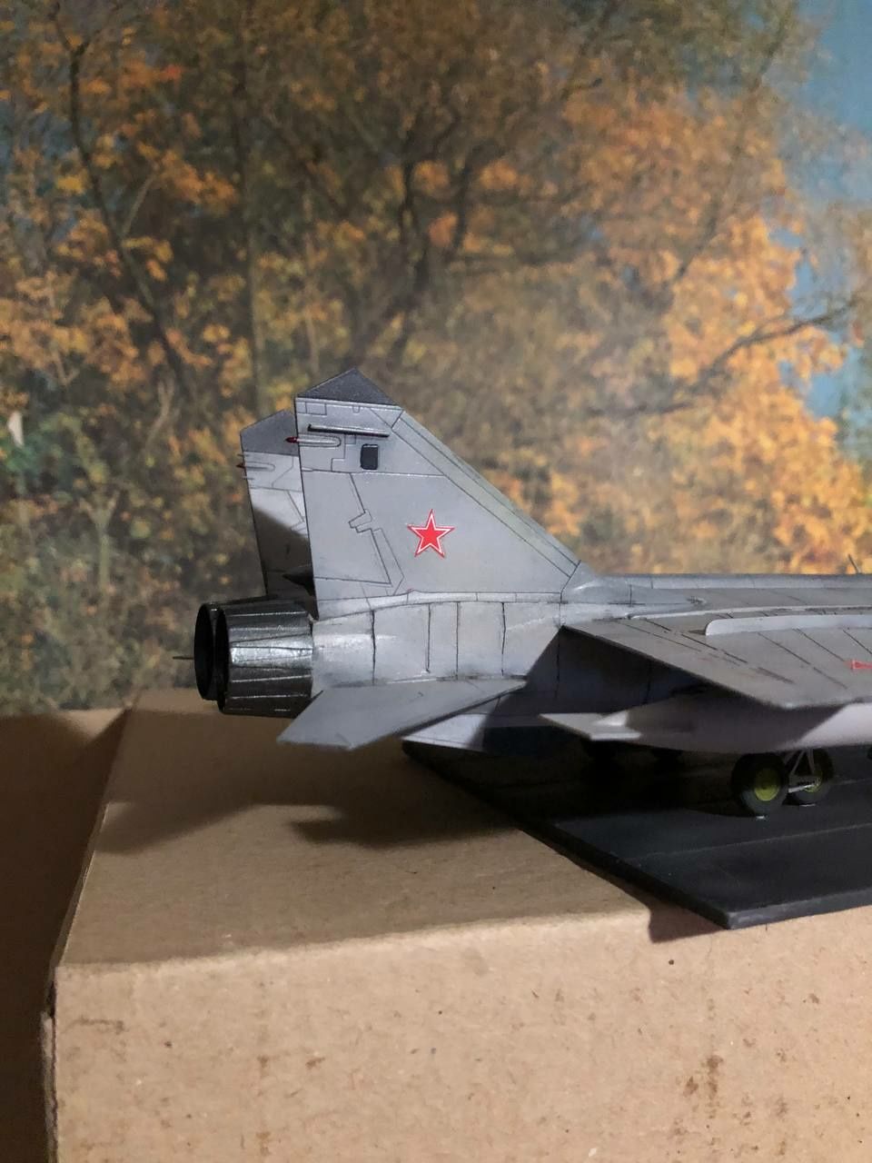 Продам виньетку Миг-31+бензозаправщик,масштаб 1/72