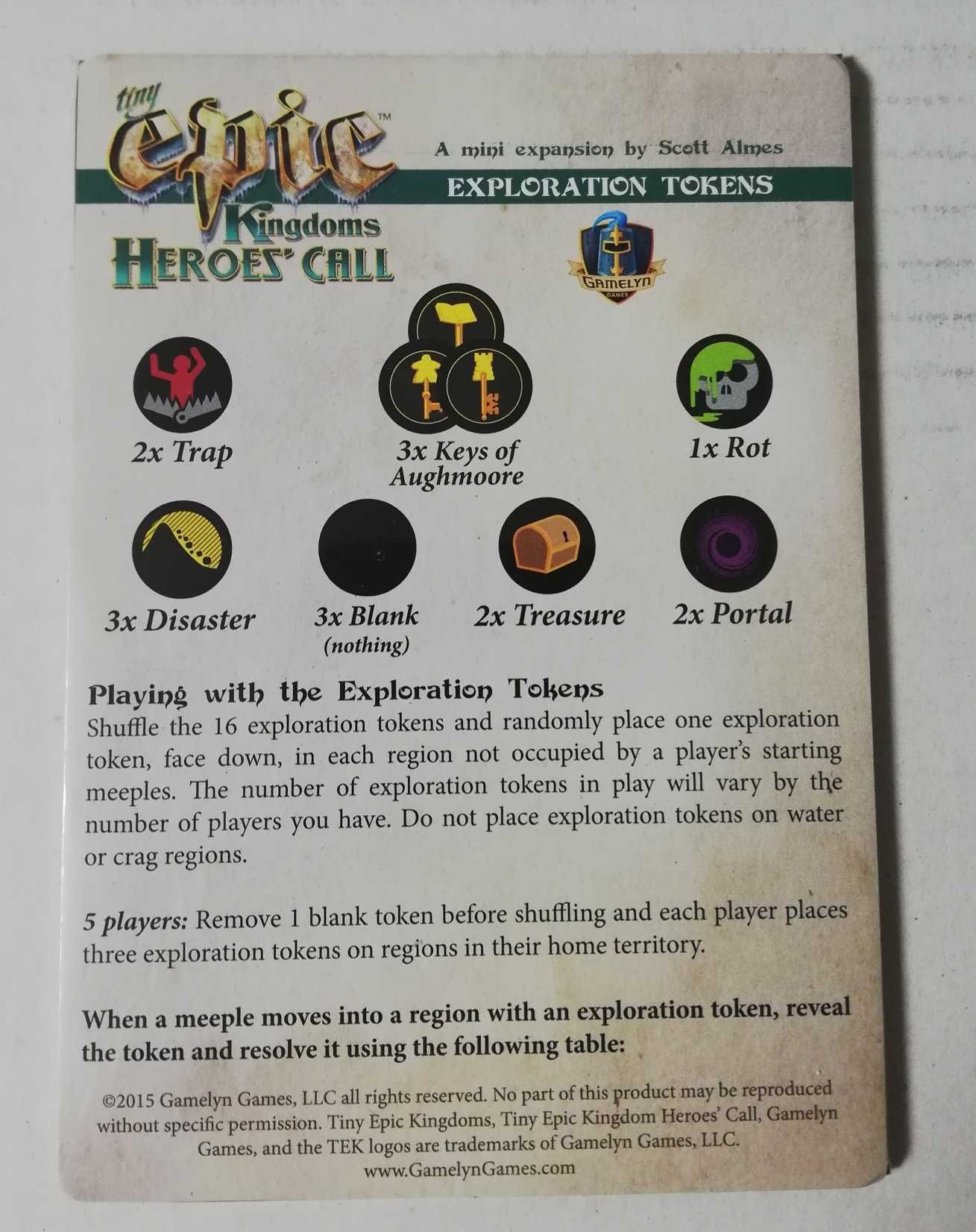 Tiny Epic Kingdoms (Zestaw) ENG