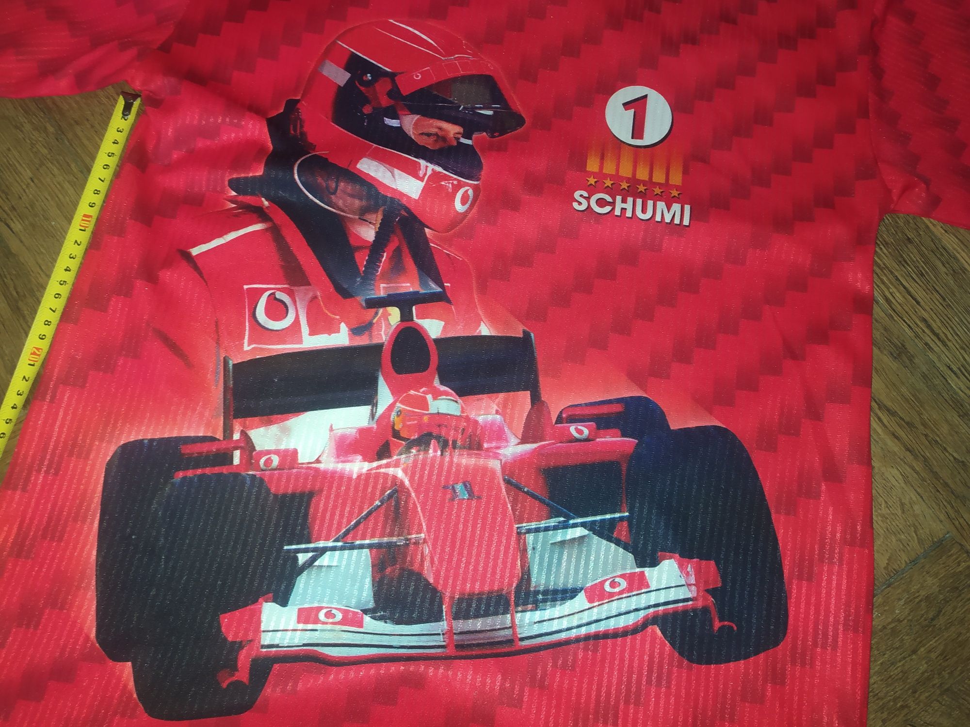 футболка  поло polo Ferrari Schumi M. Schumacher