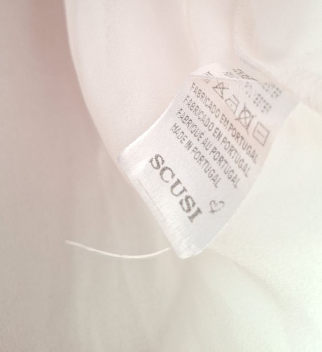 Blusa branca Scusi S