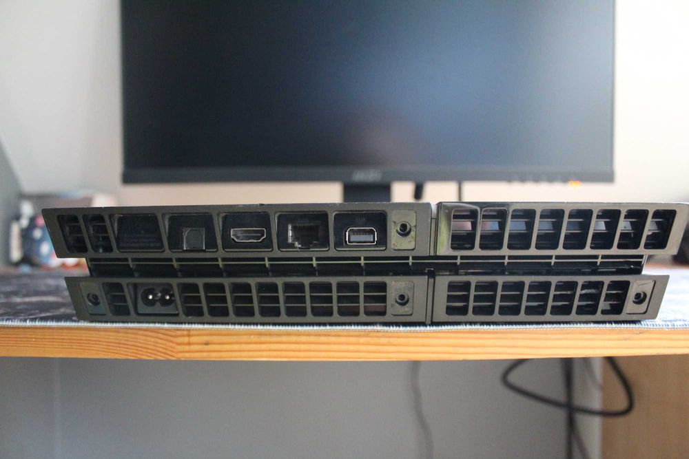 PlayStation 4 fat 500gb + nieoryginalny pad, nie czyta Blu-ray