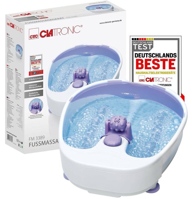 Масажна ванна ванночка для ніг, масажер для стоп