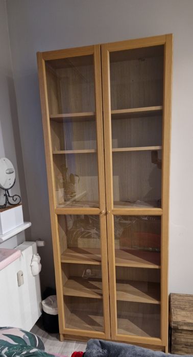 Szafka / witryna / regał na książki Ikea Billy / Oxberg