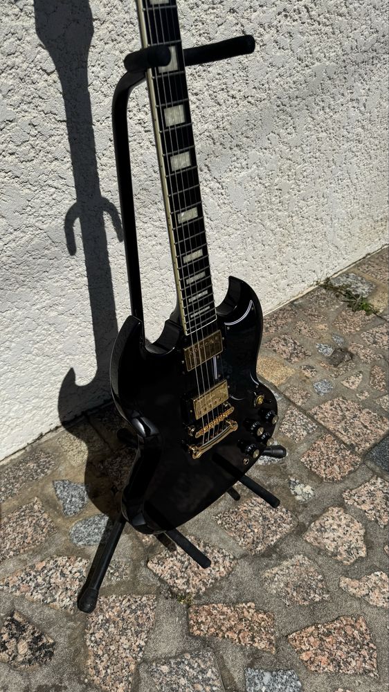 Epiphone SG Custom Ebony + Softcase Epiphone