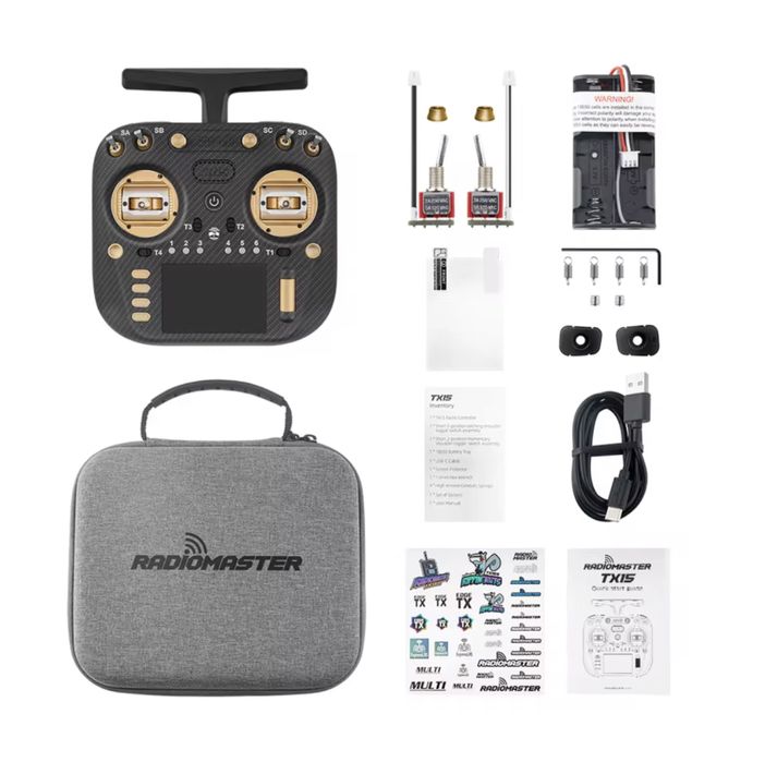 Radiomaster TX15 MAX GOLD/BLACK апаратура/пульт + Подарунок