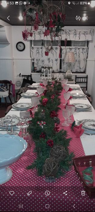 Mesa refeições  madeira