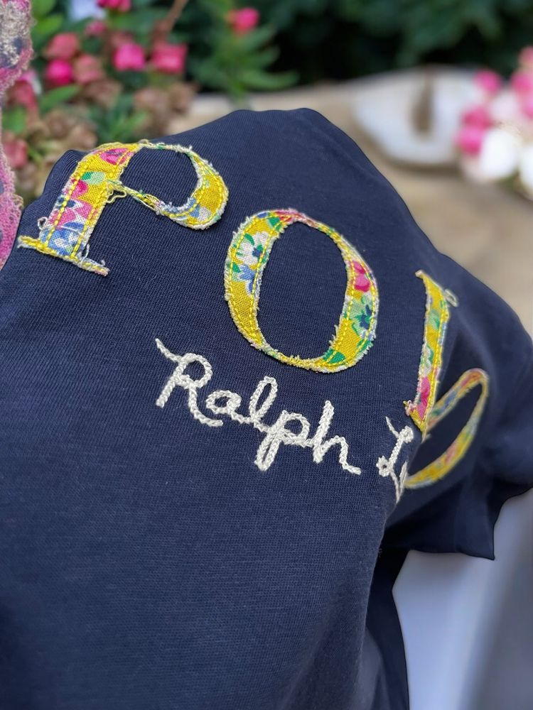 Оригинальная футболка Polo Ralph Lauren на девочку 3 года