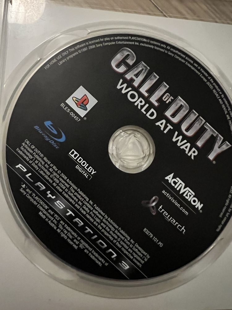 Call of Duty World at War Playststion3 Polska wersja