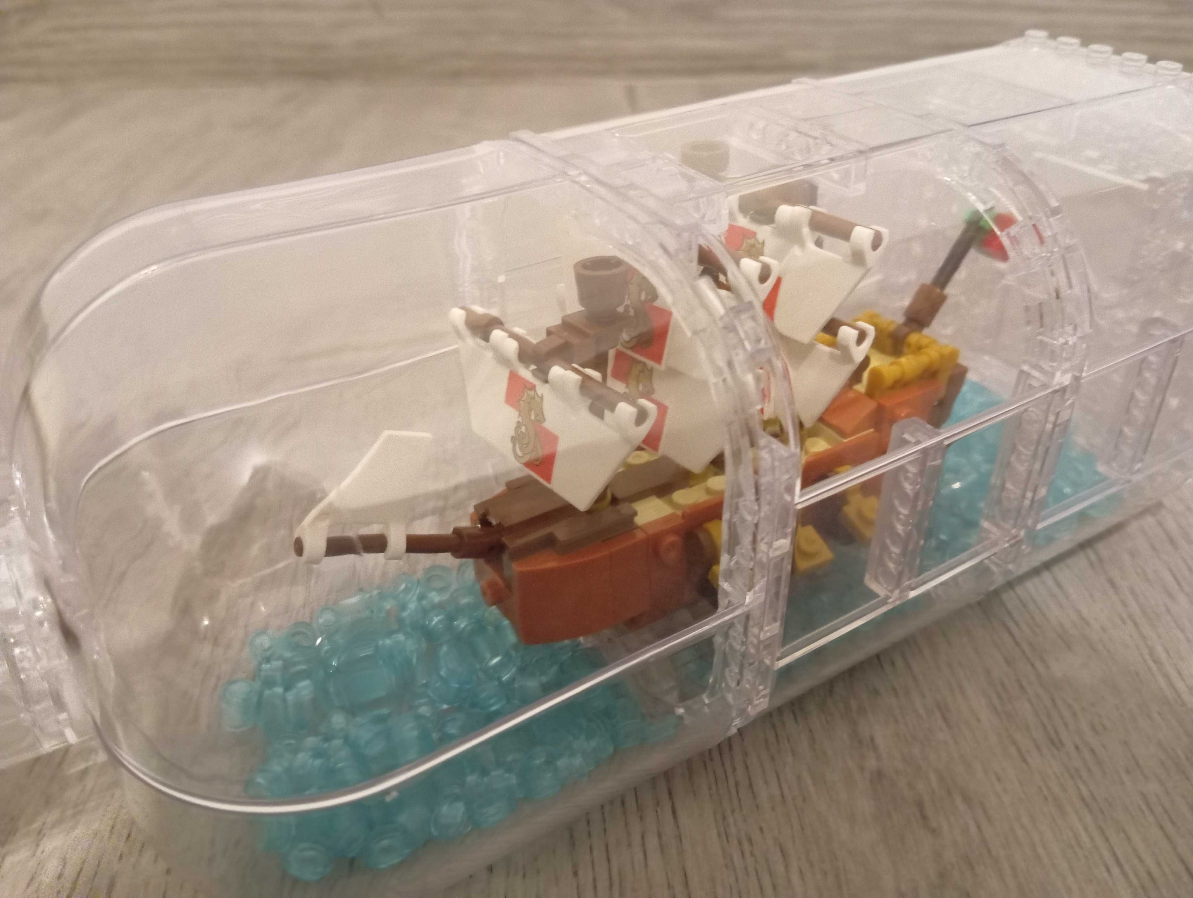 Statek w butelce - klocki LEPIN. Odpowiednik LEGO 92177.