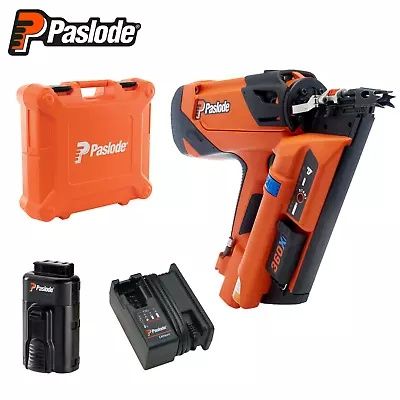 Paslode 360Xi 2.1Ah 7.4V akumulatorowa gwoździarka ramowa z ładowarką