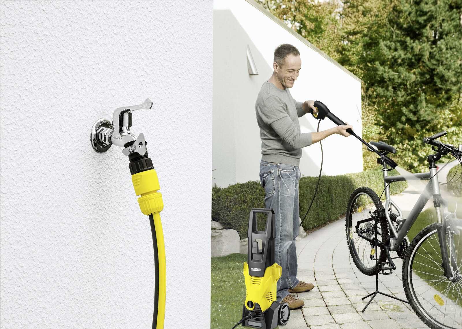 Myjka Ciśnieniowa Karcher K3 120bar 6m Wąż Domowa Detergent