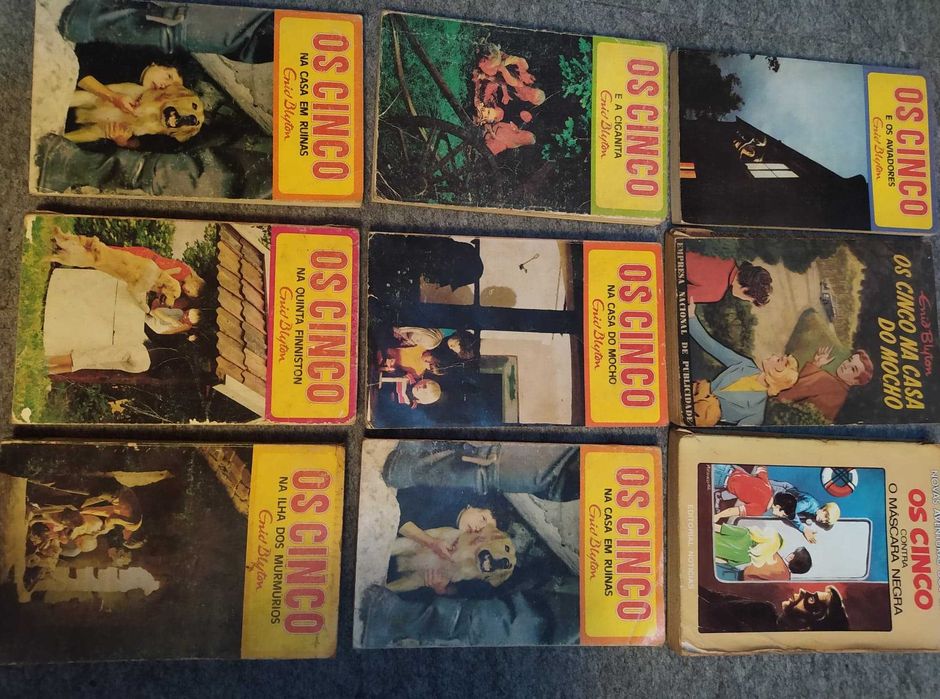 Livros juvenis (UMA AVENTURA; OS CINCO; OS SETE),  2  em INGLÊS