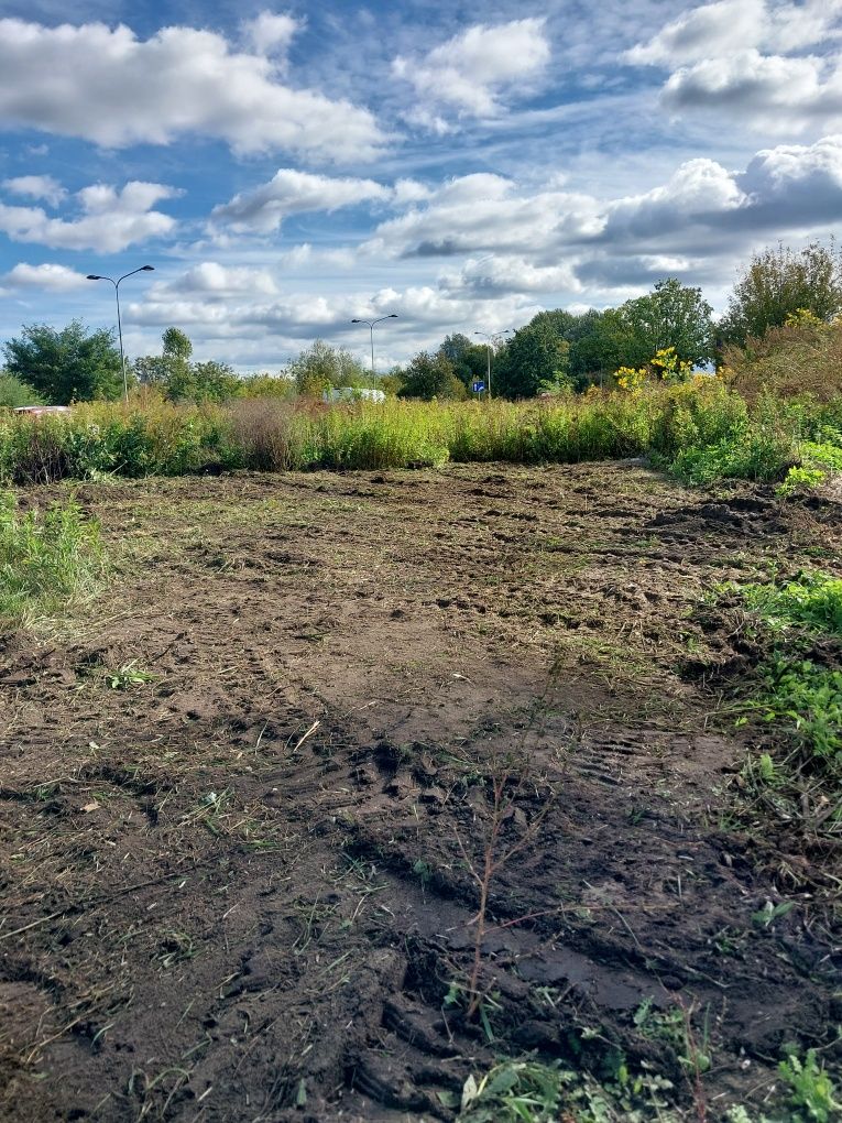 Mulczer leśny mulczowanie terenu karczowanie BOBCAT Warszawa I okolice
