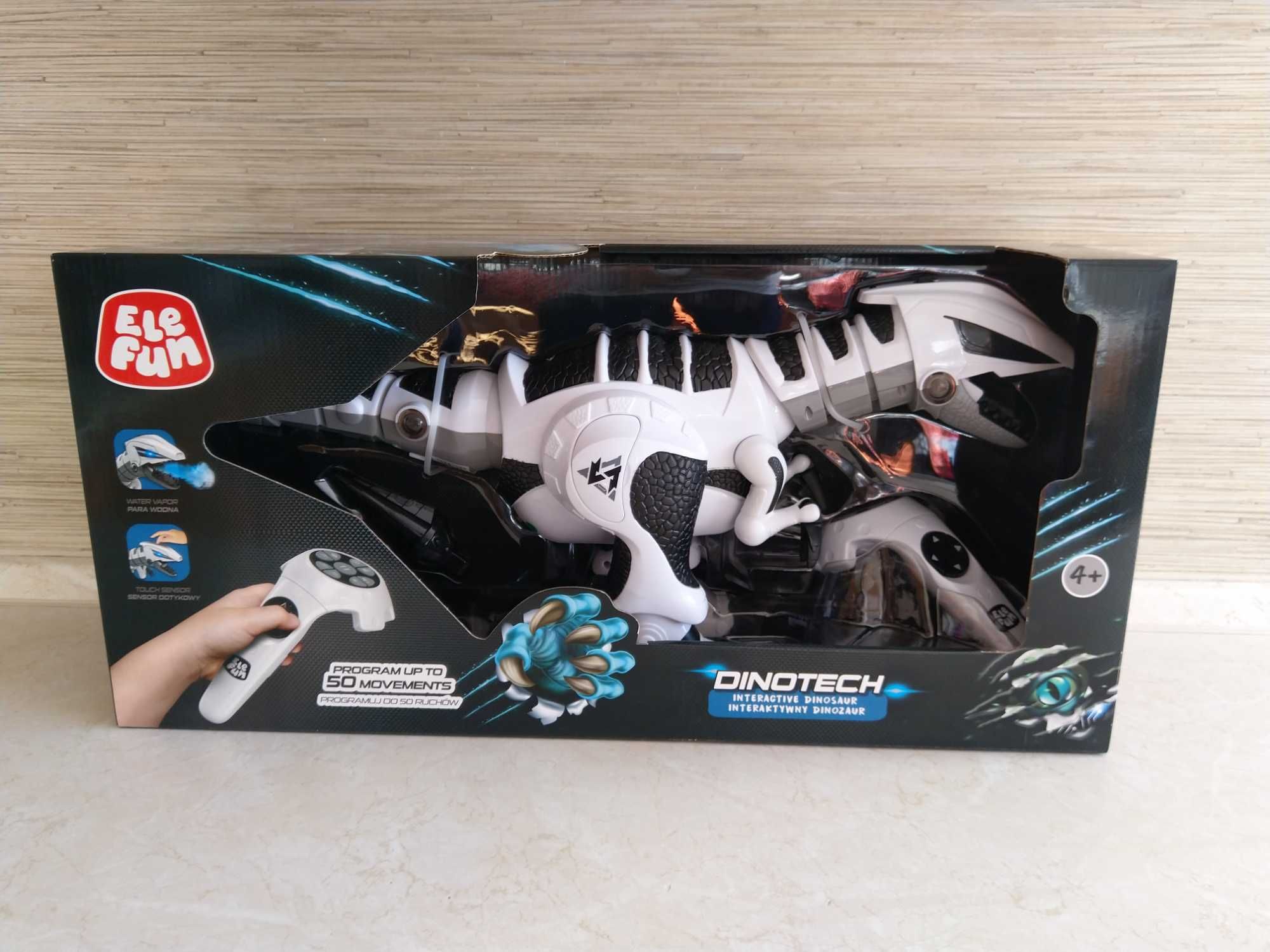 NAJTANIEJ Interaktywny Robot Dinozaur + Pilot Wysyłka