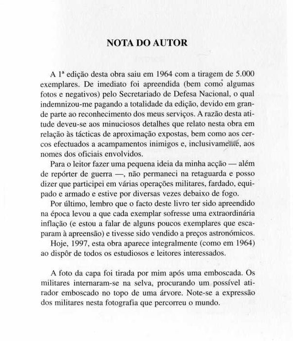 Guerra e Paz no Norte de Angola.