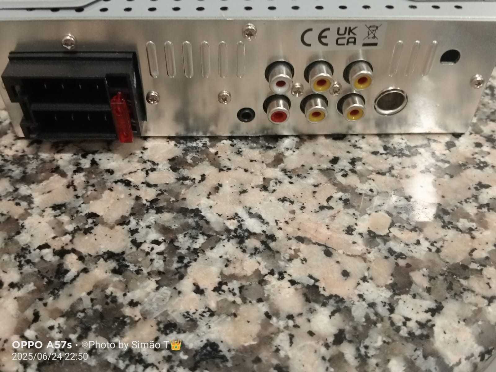 Rádio Para Carro Com Ecrã Virtual.