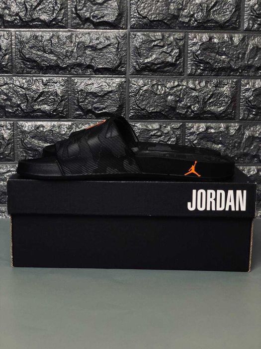 Шлепанцы Jordan мужские Камуфляж New! Шльопанці Джордан чоловічі чорні