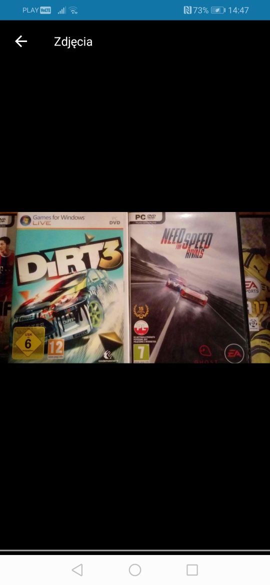 Need for speed dirt3 PC