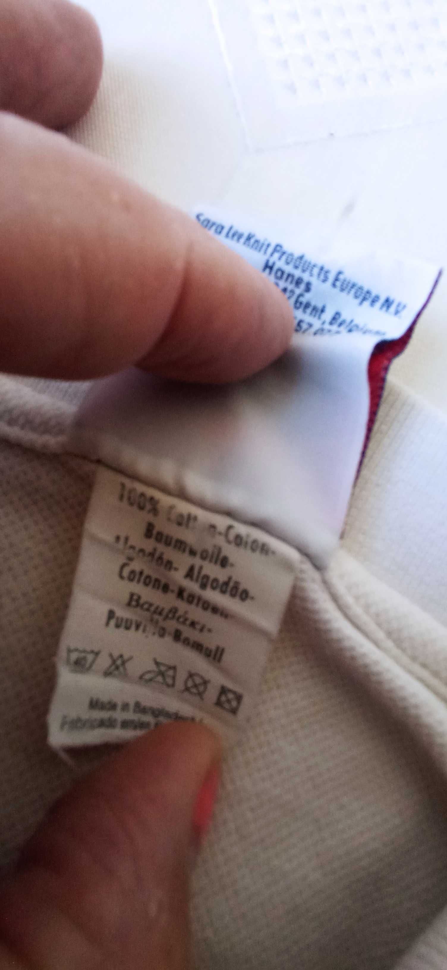 Hanes męska koszulka polo bawełna r XL