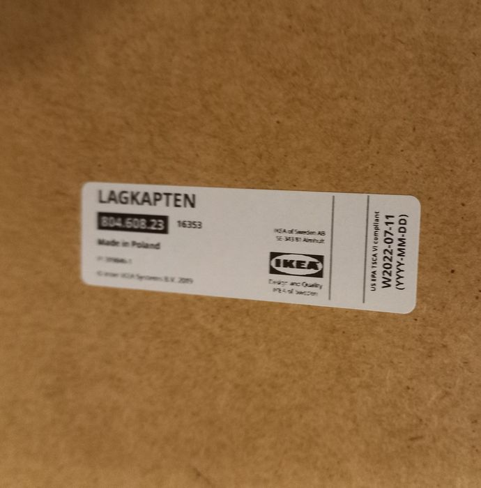 Blat do biurka Ikea Lagkapten