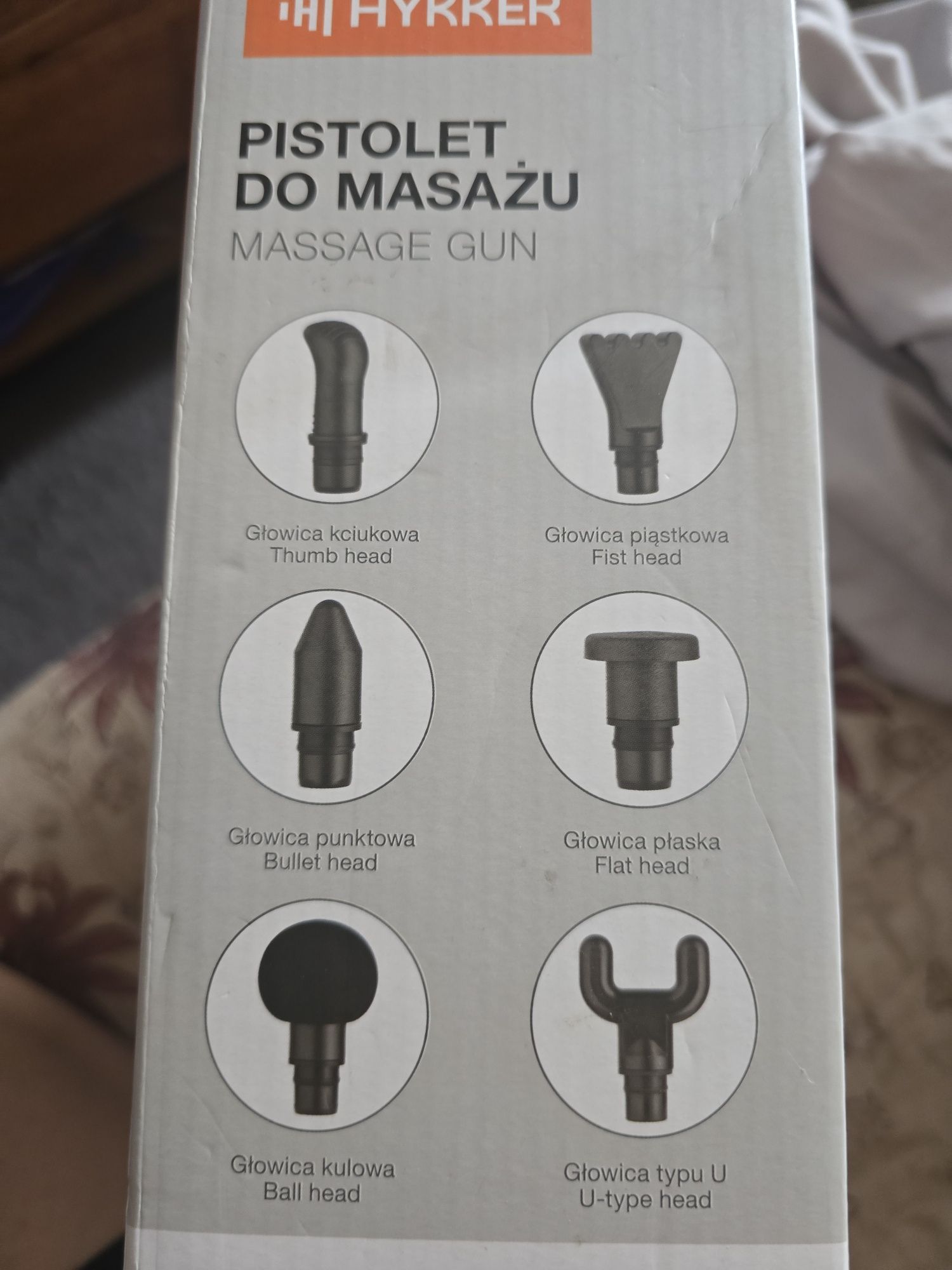 Pistolet do masażu. Użyty raz. Polecam