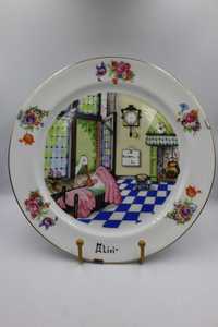 Talerz dekoracyjny porcelanowy limoges-Bernardaud  Francja B022615