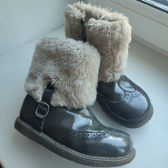 Черевики хайтопи на плюші  утеплені демісезон р.8(25),устілка 16.3 см