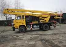 Podnośnik koszowy zwyżka 18 m Star 200 P-184 H z silnikiem SW-400
