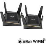 Router ASUS RT-AX92U (2 Pack) - AI Mesh Wifi 6