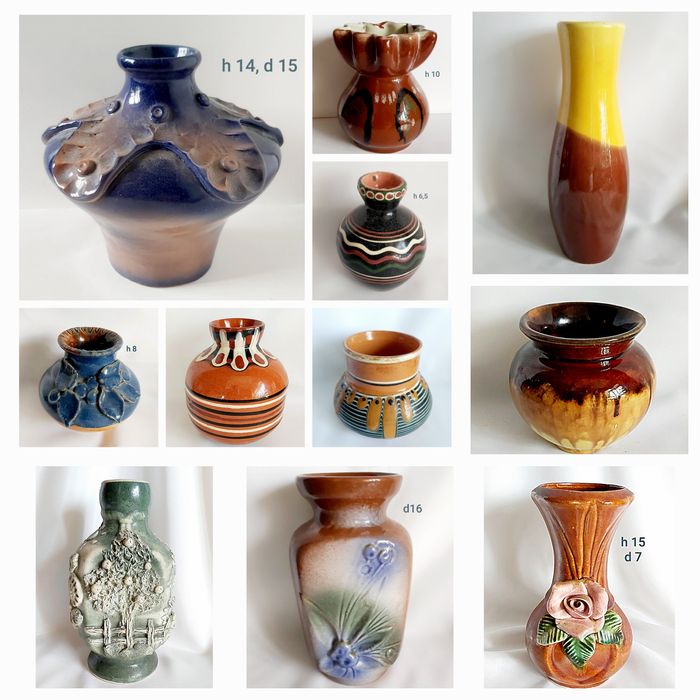 Ваза Васильківська майоліка маньківська майолика