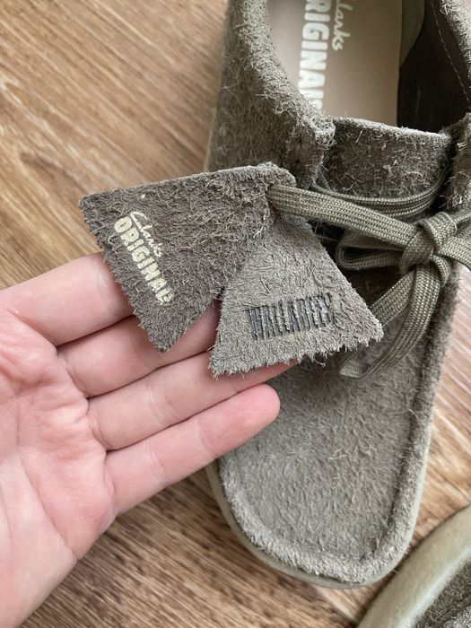 CLARKS ORIGINALS Wallabee Cup замшевые мокасины