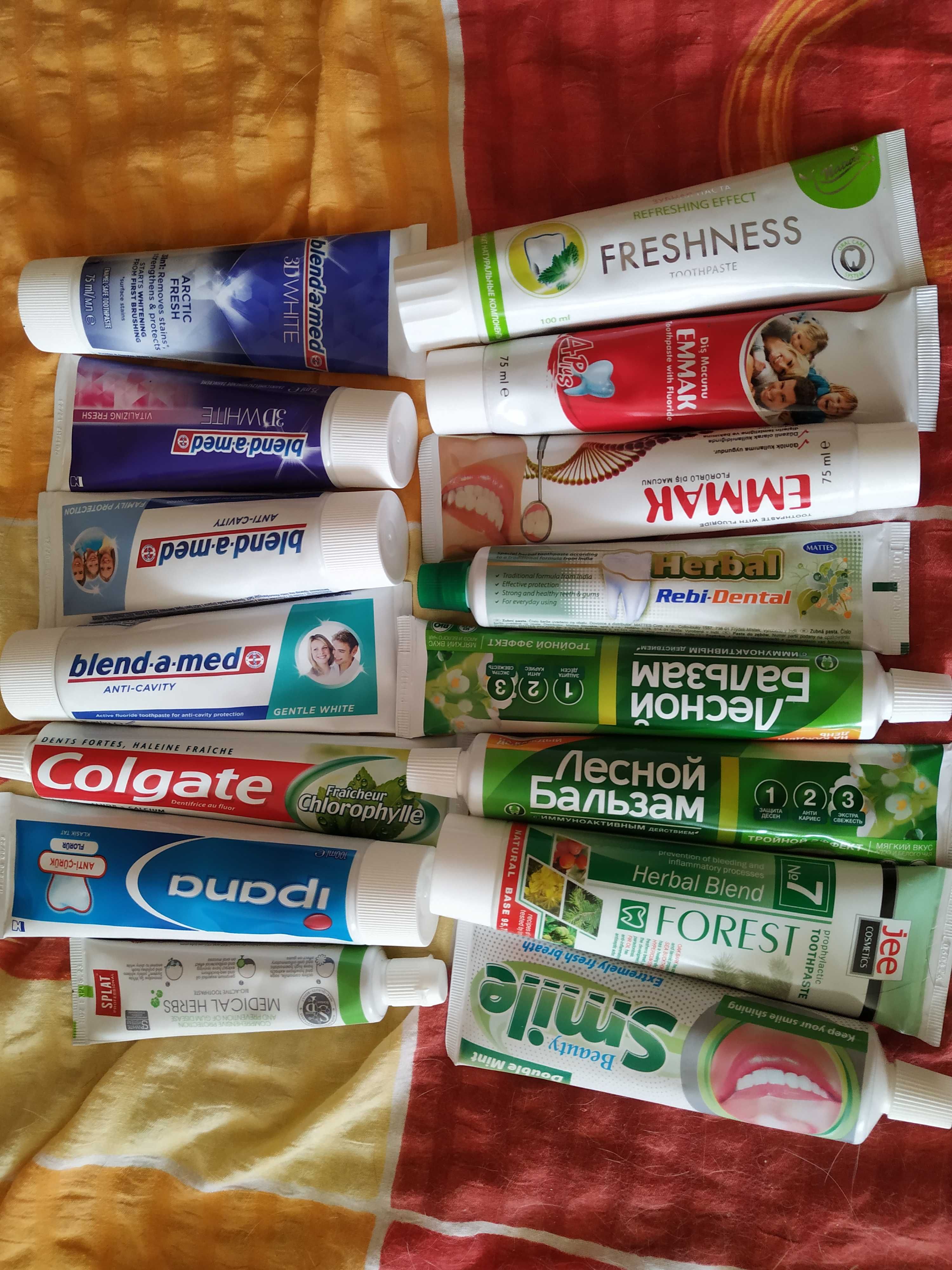 Продам пасту зубную