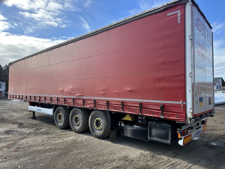 Причіп, тент, напівприціп,штора, Krone SDP27
