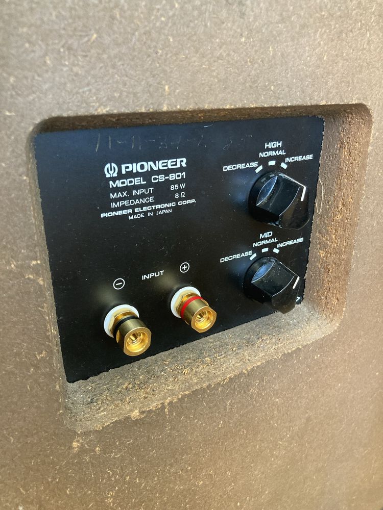 Pioneer CS 801 głośniki, kolumny. II właściciel