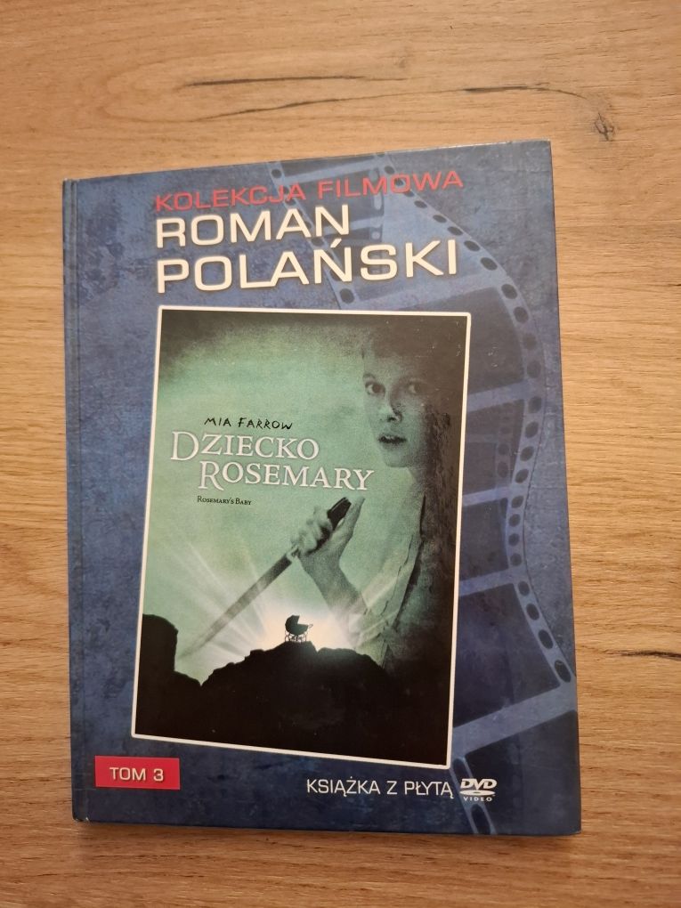 Dziecko Rosemary- Mia Farrow- Dvd Polskie Napisy- Wydanie Książkowe