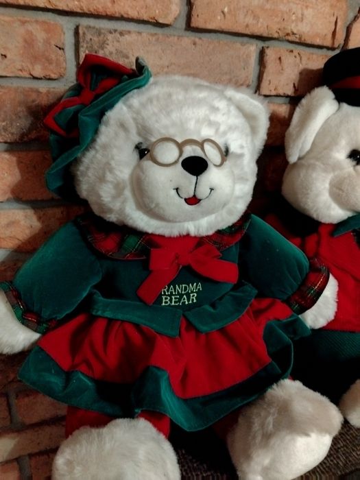 Dziadek i Babcia misie pluszowe maskotki zabawki